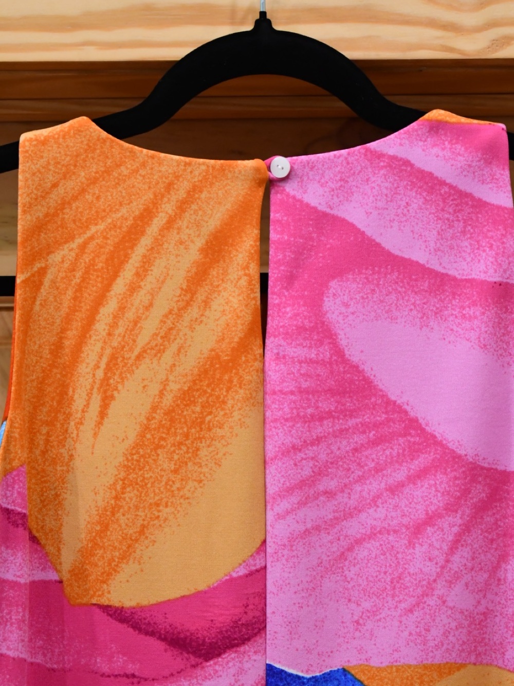 Premise Summer Floral Mini Dress - Pink, Orange & Blue S - Picture 5 of 7